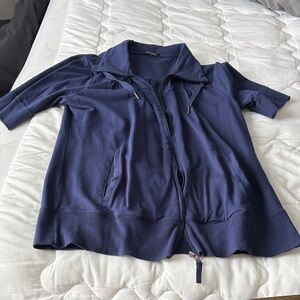 George Plus Deep Blue Knit Top